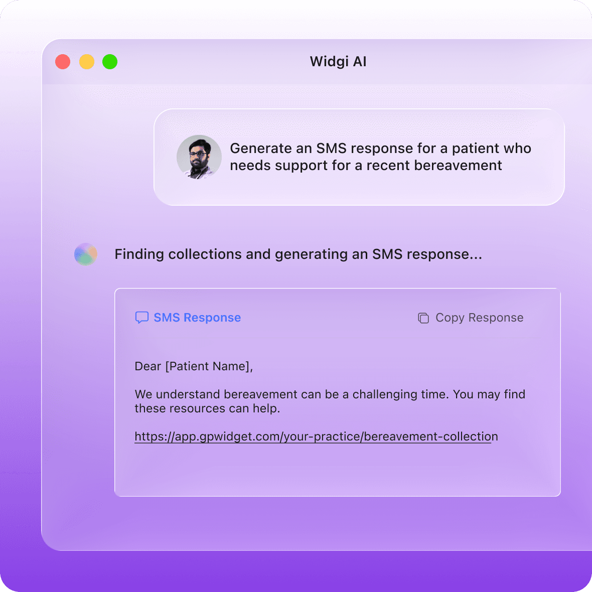 SMS Response Generator