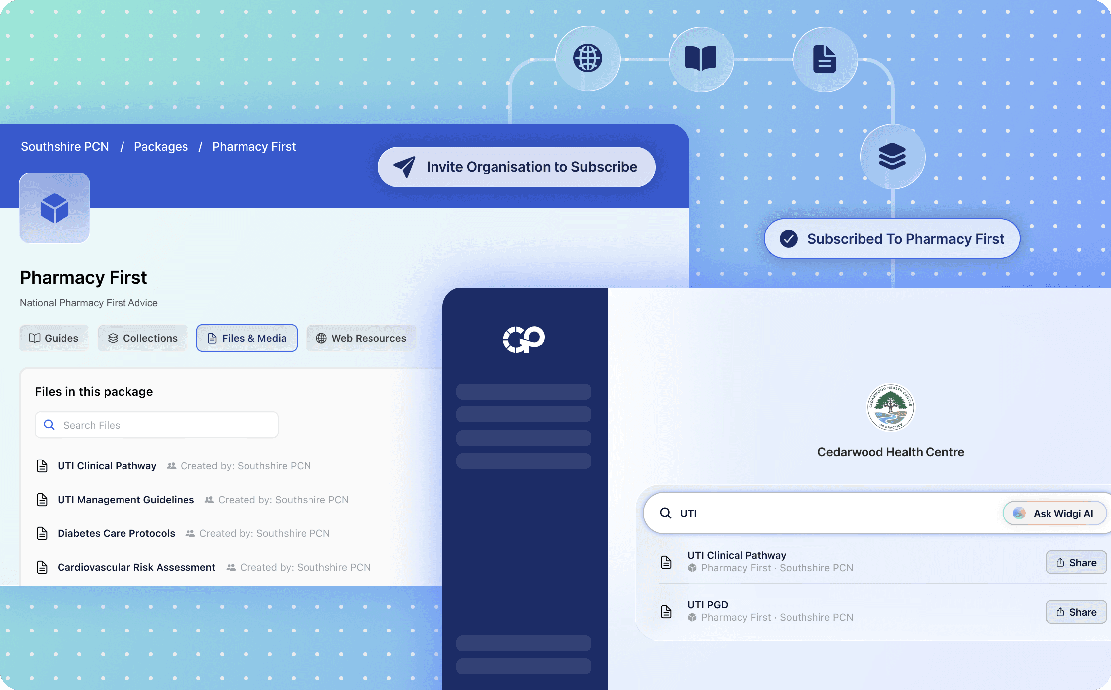 Image Share knowledge across your network
